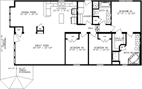 Locust Ranch Modular Home Floor Plan