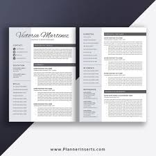 Professional Simple Resume Template Word 2020 Cover Letter Editable Cv Template 1 3 Page Modern Resume Resume Icons Resume Fonts Resume