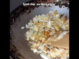 Lamb chop + kuah satay + mint jelly + mustard + ground pepper + garlic butter + shitake mushroom. Resepi Lamb Chop Sos Black Pepper Youtube