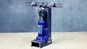 how to make hydraulic jack pipe bender