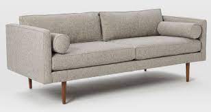 midcentury style monroe sofa at west elm