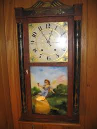 seth thomas wooden clock