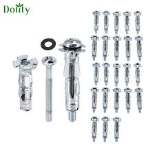 Dolity 25x Plaster Wall Anchors Hollow