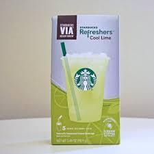 cool lime starbucks refreshers beverage