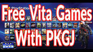 free games with pkgj on ps vita