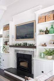 mantel decorating with a tv 10 ideas