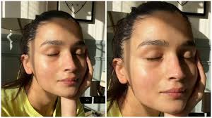 alia bhatt glows without makeup as she