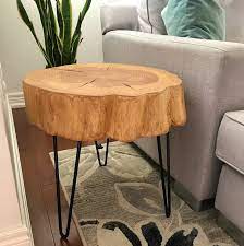 How To Make A Wood Slice Coffee Table