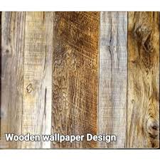 pvc wooden texture wallpaper roll 50