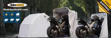 the bike shield motorcycle shelter