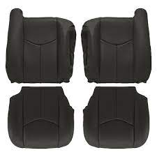 2500 Leather Seat Cover Dark Gray