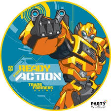 transformers party edible icing image