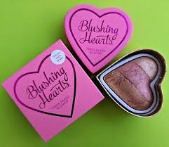 makeup blushing hearts baked bronzer