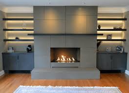 Concrete Fireplace Surround Gallery