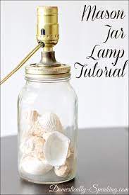 Mason Jar Lamp Tutorial Domestically