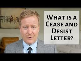 cease desist letter templates