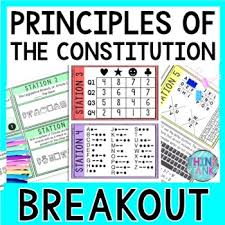 principles of the consution breakout