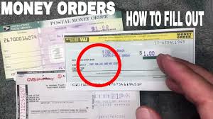 ¿cómo detectar una falsificación de un money. How To Fill Out A Money Order Youtube