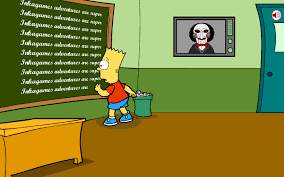 Como batman es científico? o yo soy homero simpson!!se irán añadiendo más! Bart Simpson Saw Game Inkagames Free Download Borrow And Streaming Internet Archive