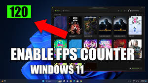 how to enable fps counter using nvidia
