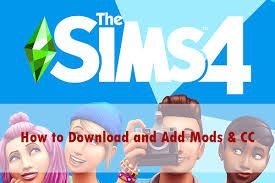 add mods cc to the sims 4 pc mac