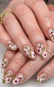 27 blossom inspired nail designs that