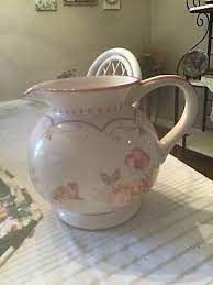 Waverly Garden Room Pitcher Vintage Ros