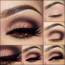 cute brown eye makeup pictorials