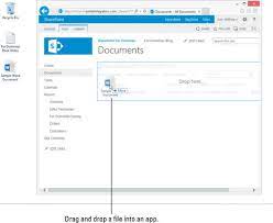 doent into sharepoint apps