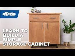 how to build a storage cabinet free
