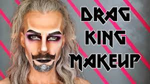 drag king makeup look inspired by