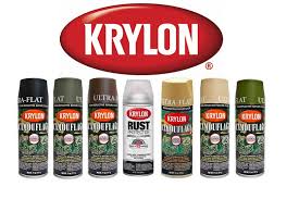 Krylon Camo Paint 6 Camo Colours