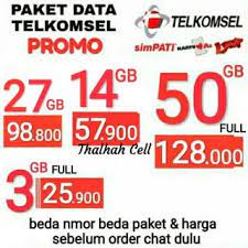 Dengan paket promo telkomsel anda bisa menikmati santapan sahur dengan internet mencapai 15gb. Hot Promo Paket Telkomsel 52gb 4gb 10gb 15gb Shopee Indonesia