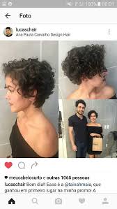 Short curly hairstyles with fade. Pin By Julia Naumann On My Style Curly Hair Styles Short Hair Styles Curly Pixie Haircuts