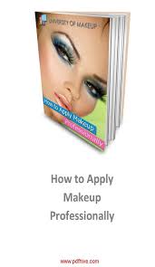 how to apply makeup professionally