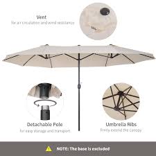 Patio Umbrella Parasol Sun Shelter