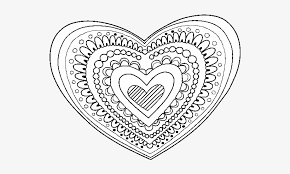 We think it's a perfect coloring page to show your patriotism. Heart Mandala Coloring Pages 6 Zentangle Heart Coloring Page Transparent Png 600x470 Free Download On Nicepng