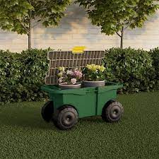 Nature Spring Garden Storage Wagon Cart