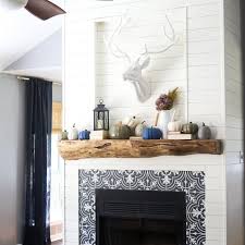 before and after fireplace makeovers