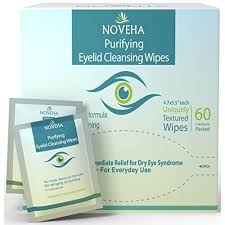 antimicrobial eyelid lash wipes for