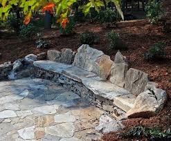 Flagstone Bench Patio Stones
