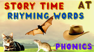rhyming words story time learn