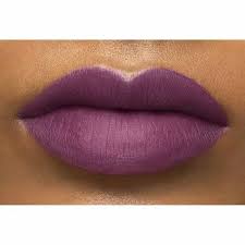 woc beauty liquid deep purple lipstick