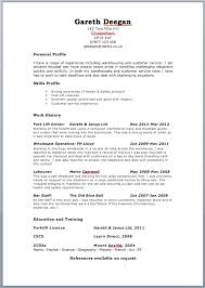 good resume examples uk youtuf com