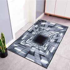 optical illusion rug 3d fun sensation