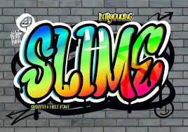 Slime Graffiti Font Font Digital