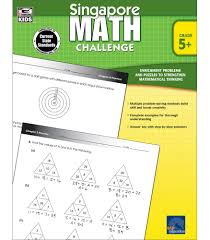 2 hmh go math!, grade 4 hmh go math!, grade 3 go math! Singapore Math Challenge Workbook For 5th 6th 7th 8th Grade Math Paperback Ages 10 14 With Answer Key Singapore Asian Publishers Carson Dellosa Education 9781623990756 Amazon Com Books