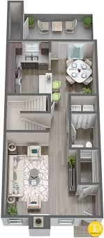 3d floor plans for multifamily property
