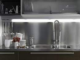 stainless steel kitchen back splash