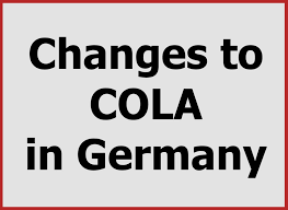 Cola Rates Change For Service Members In Germany Bavarian